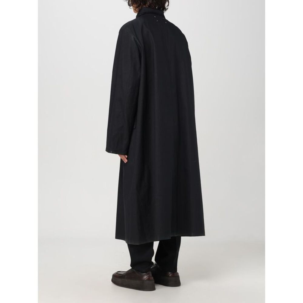 Maison Margiela Coat Men Black - Picture 3 of 4